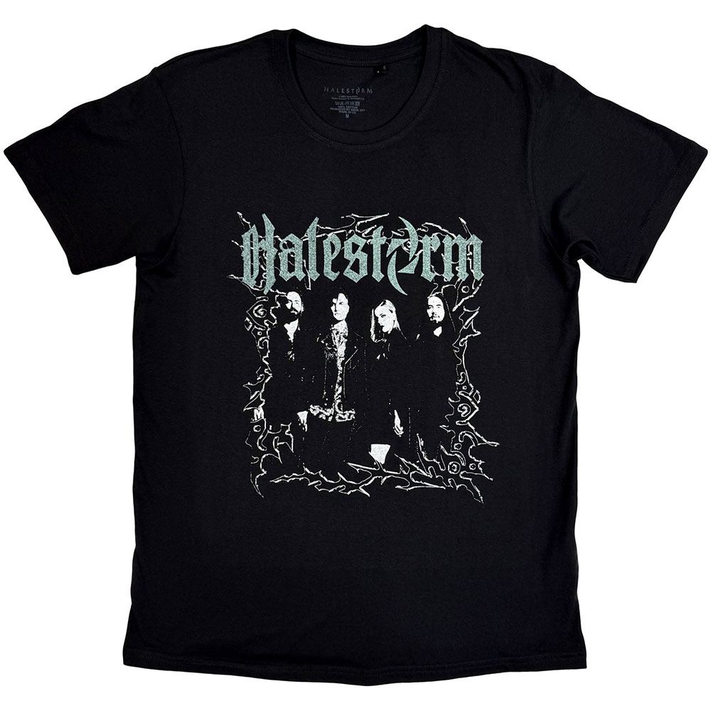 Halestorm - Jagged Frame Heren Tshirt - Zwart